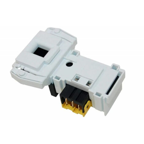 Reconditionné-Sécurité porte DA053556 49030389 pour Lave linge CANDY, HAIER, HOOVER, IBERNA, ROSIERES, ZEROWATT (1/2)