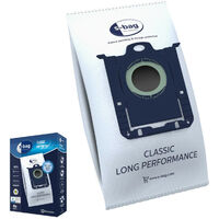 Lot de 4 sacs microfibres S-BAG CLASSIC PERFORMANCE – Durée de vie 50% plus longue – Filtration 99% des particules – Compatible avec aspirateurs Electrolux