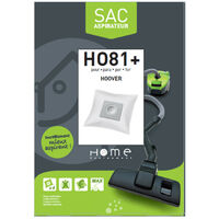 Sac microfibre adaptable par 4 HEHO81+ pour Aspirateur HOOVER TELIOS EXTRA