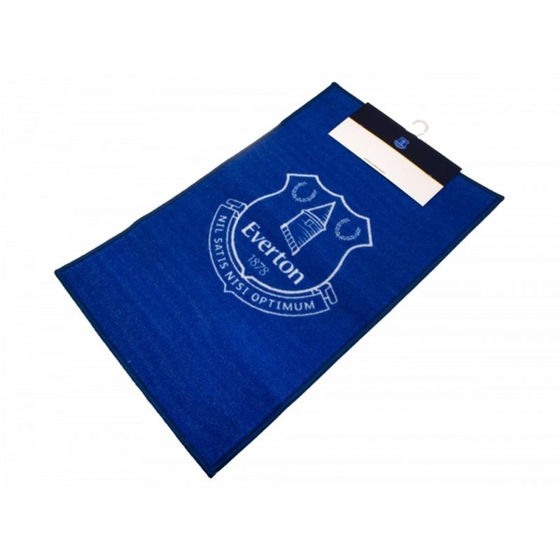 EVERTON F.C BEDROOM BATHROOM RUG OFFICIAL PRODUCT BLUE CREST OFFICIAL PRODUCT 