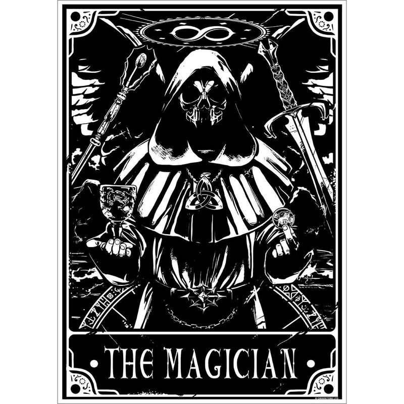 The Magician 32 x 44 cm Mini poster deadly Tarot 