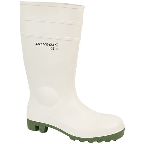 Dunlop FS1800/171BV Wellington / Mens Boots / Safety Wellingtons (44 EUR) (WHITE)