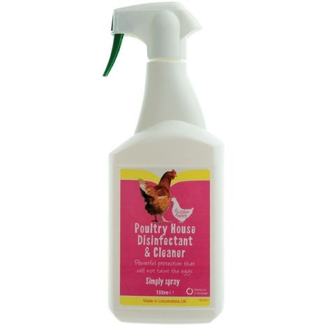 Battles Poultry House Liquid Disinfectant And Cleaner (1ltr) (May Vary)