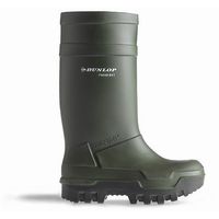 Dunlop C662933 Purofort Thermo + Full Safety Wellington / Womens Boots / Safety Wellingtons (8 UK) (Green)