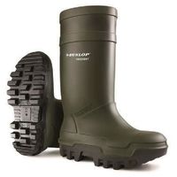 Dunlop C662933 Purofort Thermo + Full Safety Wellington / Mens Boots / Safety Wellingtons (13 UK) (GREEN)