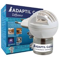 Adaptil Calming Pheromone Vapour Liquid Diffuser Starter Pack For Dogs (EU Plug) (24ml) (Blue/White)