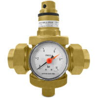 Réducteur de pression en laiton pour eau chaude à action directe 1/2" F