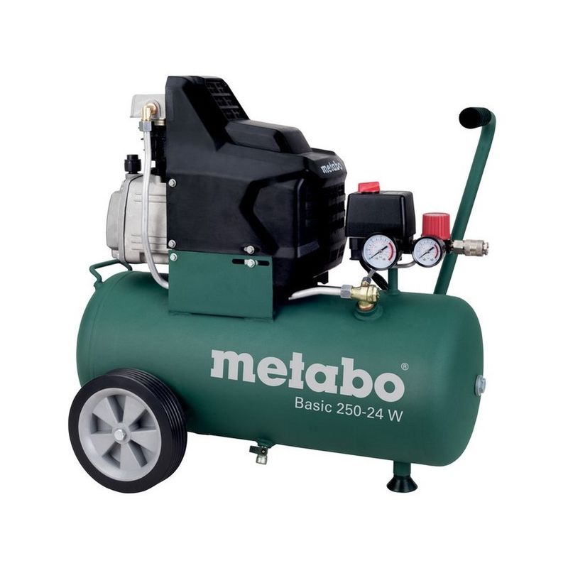 Metabo 601533000 Compresor Basic 250 24 W Potencia 1,5 Kw 2 CV Caudal entregado 95 l:min 24 l