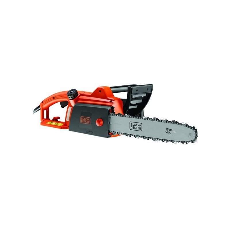 BLACK+DECKER CS1835-QS - Motosierra eléctrica 1.800W longitud de espada 35cm