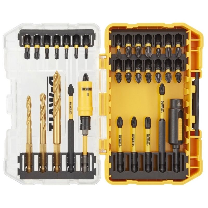 DEWALT DT70741T-QZ - Juego de 32 piezas para atornillar FLEXTORQ