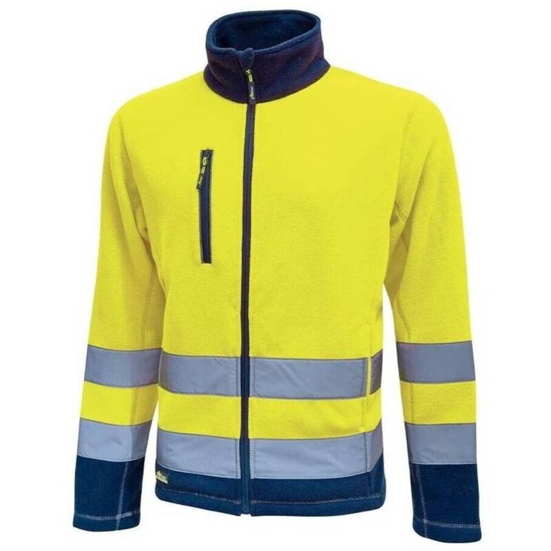 U-POWER HL207YF-XL - Chaqueta polar alta visibilidad gama HI-LIGHT modelo BOING Yellow Fluo Talla XL