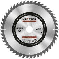 Kreator KRT020425 Disco de sierra circular para madera 250mm 48 dientes