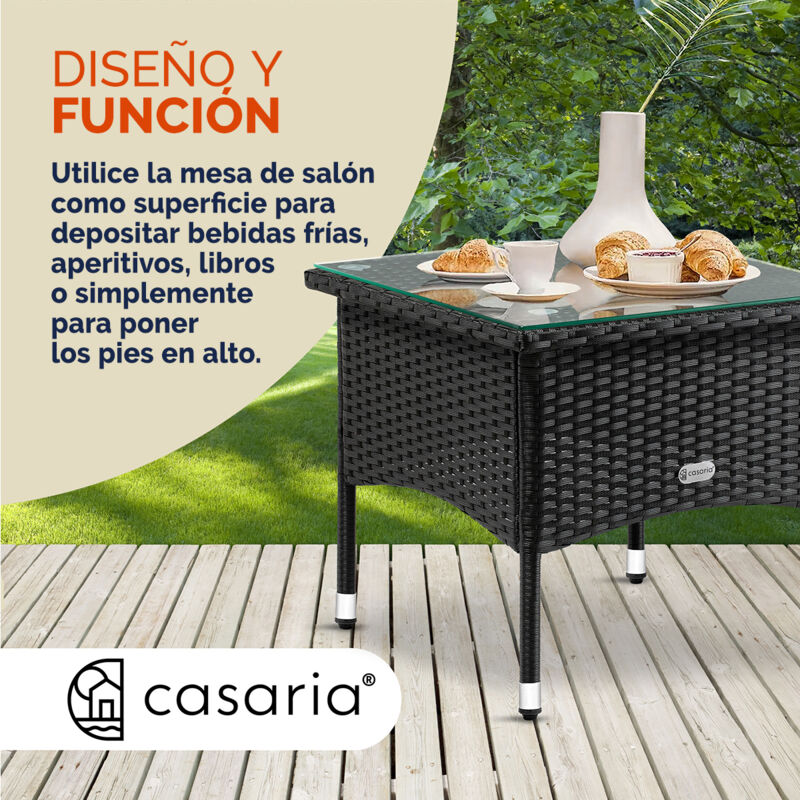 Kate And Laurel Celia - Bandeja Redonda Plegable De Metal