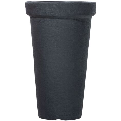 CASARIA® Maceta Exterior XXL 42 L Macetero Grande 63x40 cm Recipiente Interior Decoración Jardín Resistente Intemperie Impermeable Terraza Anthrazit (de) (1/5)