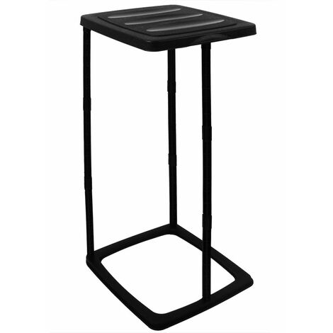 3x Soportes para bolsas de basura con Tapa Negra 60L Cubo de basura  desechos Reciclaje color