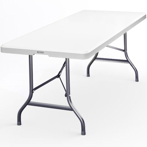 Mesa Plegable Camping Jardin Catering Portatil 120 Cms