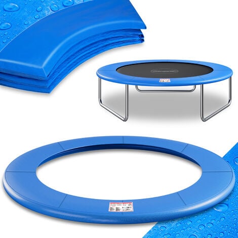 Funda protectora para cama elástica Azul protección trampolín redondo exterior 