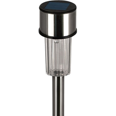 MONZANA® 8x Luces Solares LED de Jardín Multicolor Impermeable IP44 Lámparas Solares de Camino con Sensor Crepuscular