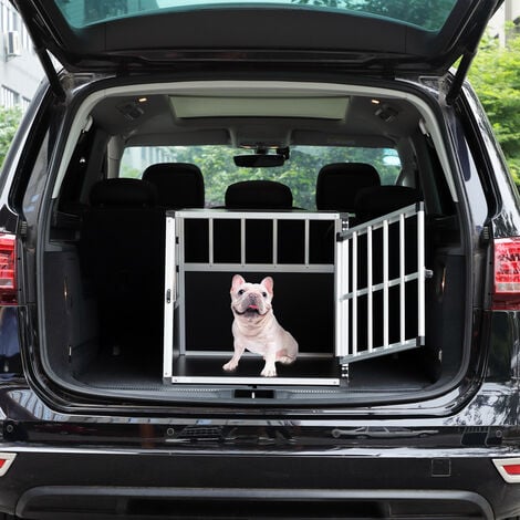 Cadoca Transportín para Perros y Mascotas Aluminio M/L/XL/XXL Jaula de  Transporte Resistente Transportín