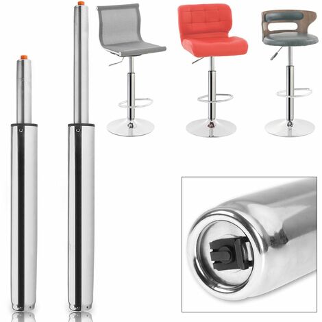 Tubo cilíndrico de elevación de gas ajustable de 9.7 a 13.7 pulgadas de  largo para piezas de repuesto de taburete de silla de oficina, pistón de