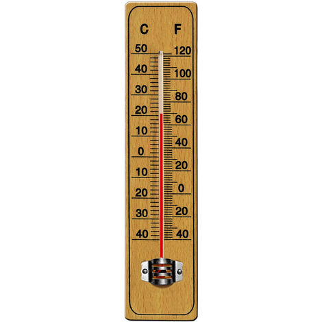 El Termómetro Exterior Grande Para La Medición De La Temperatura