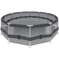 Bestway Piscina Steel Pro Frame redonda con estructura de acero 366x76cm desmontable Pool sin Bomba de filtro