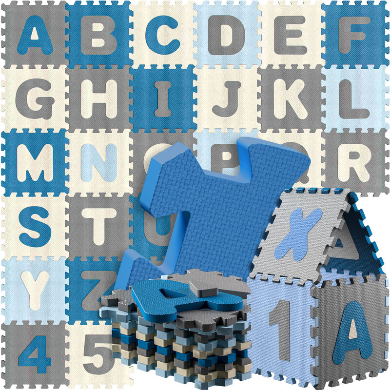 Spielwerk® Tappeto Puzzle XXL da 86 Pezzi per Bambini 3,3m²