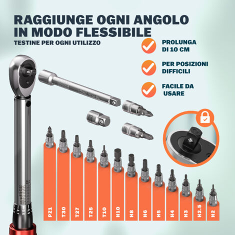 Set di chiavi per bicicletta, kit di attrezzi per la riparazione