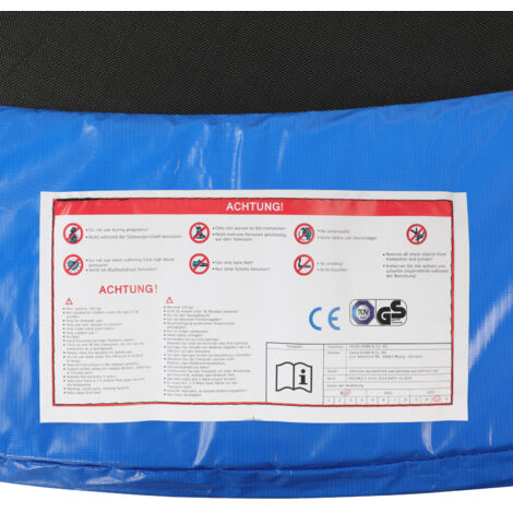 Copri bordo Trampolino blu Ø366cm