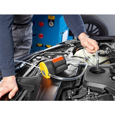 Monzana Pompa aspira olio Olio motore Gasolio Olio combustibile 12 V 80  Watt Alimentazione: batteria auto