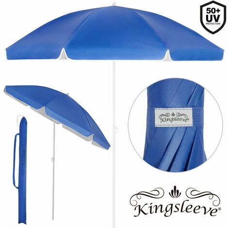 Ombrellone da giardino ombrelloni da spiaggia mare balcone protezione UV50  blau - 180cm (de)