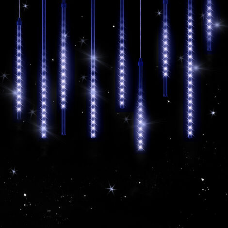 luci di Pioggia della Meteora 8 Tubo ha Condotto la Luce Impermeabile per la Festa di Festa Nuziale Albero di Natale di Halloween Luce leggiadramente zchg Luce di Goccia di Pioggia 