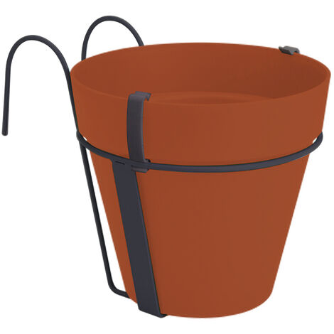 Fioriera Separé Con Grigliato Cm 80 Per Esterno Colore Bianco In Plastica - Foto 11