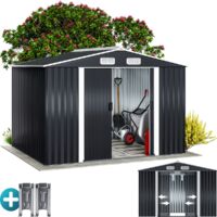 GARDEBRUK® Capanno da Giardino XXL 5m² Fondamenta 260x205x180cm