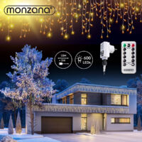 Luci di natale di Natale 600LED 20m bianco caldo