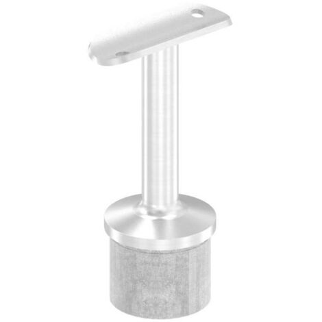 Support main courante fixe inox pour tube-42,4--1 pc