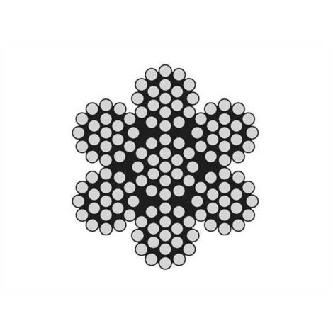 Câble extra souple inox A4 7x19 au mètre linéaire-3--