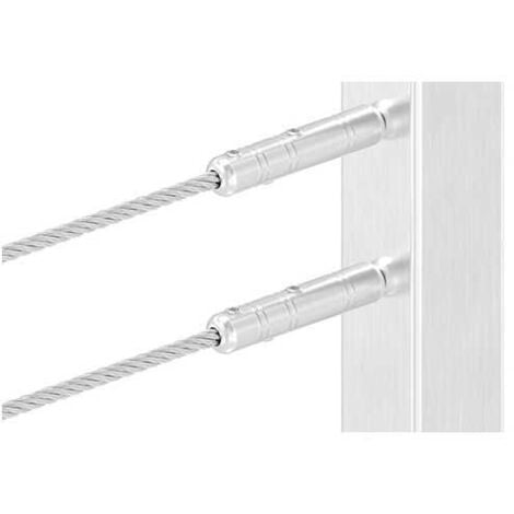 Kit tendeurs câble inox avec vis gauche et droite