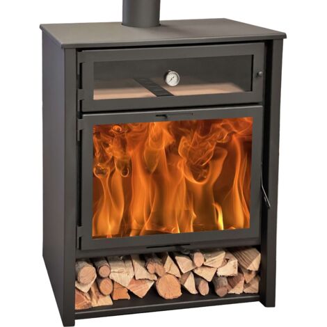 STUFA A LEGNA ZEUX FORNO - 11 KW