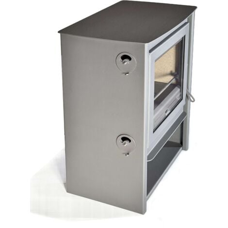 STUFA A LEGNA ECO DESIGN MILANO 11 KW PREMIUM JUAN PANADERO