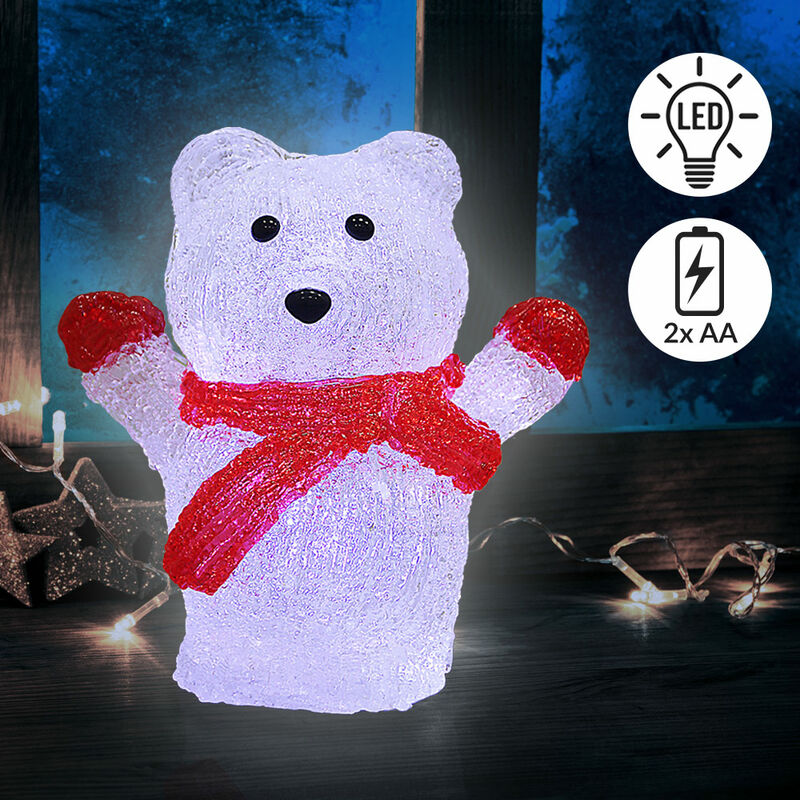 Ours Lumineux Noël  Mon Ours en Peluche