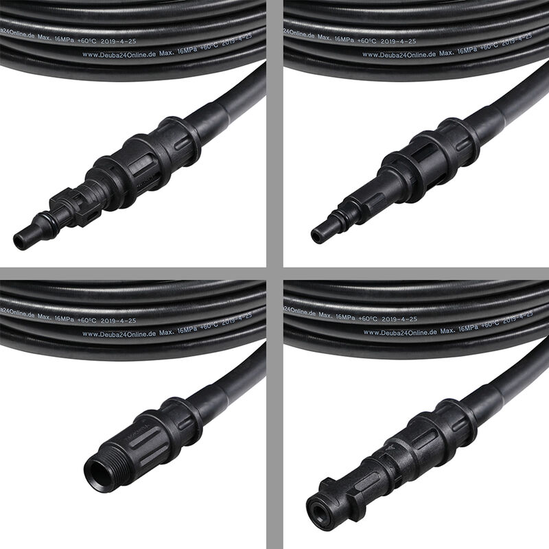 Basics Enrouleur de tuyau manuel – Convient aux tuyaux d'air de 1,9  cm x 15,2 m (non inclus), noir : : Outils et Bricolage