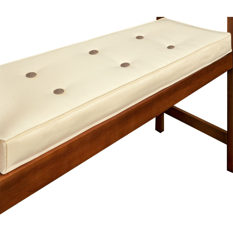 Impermeable meuble mobilier de jardin vert 110x45cm Coussin pour banc Vert 