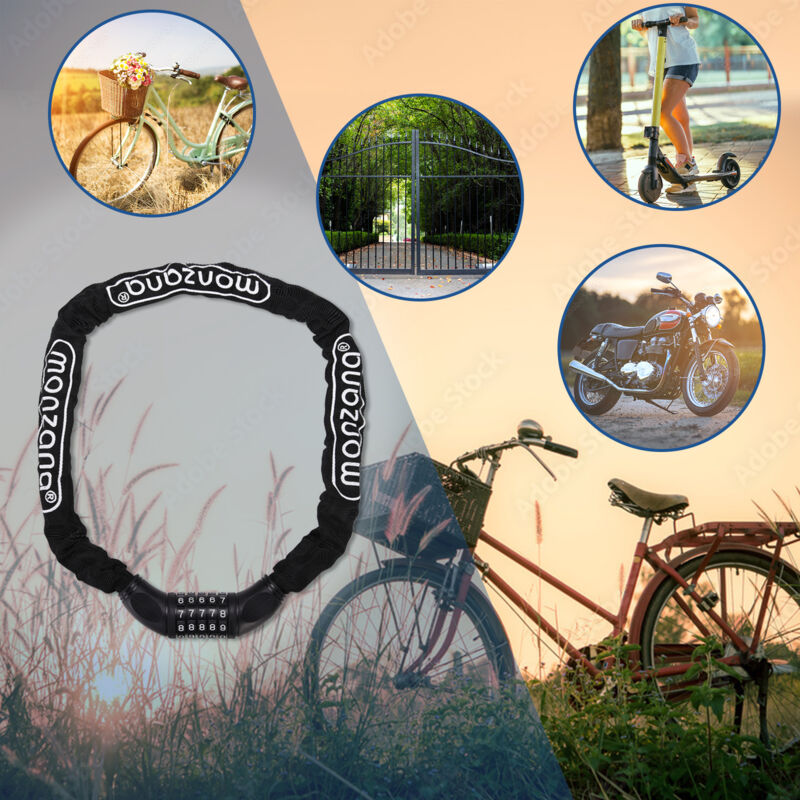 Antivol Vélo U à Combinaison N.ORANIE - Code 5 Chiffres Réinitialisable 16mm