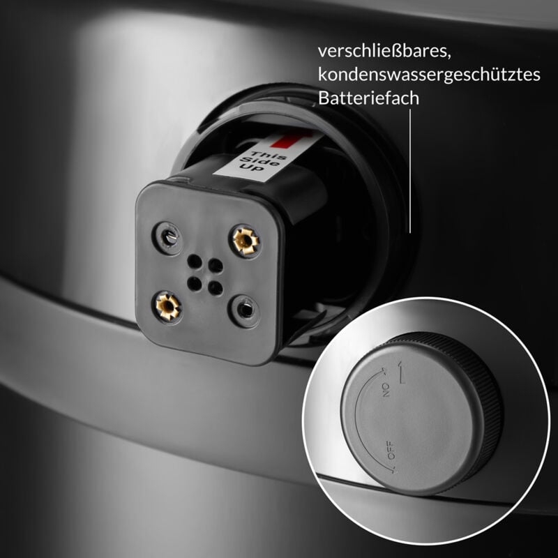 Poubelle automatique en acier inoxydable 30 L noir Poubelle de cuisine  ronde avec support de sac Capteur de mouvement - Cdiscount Au quotidien