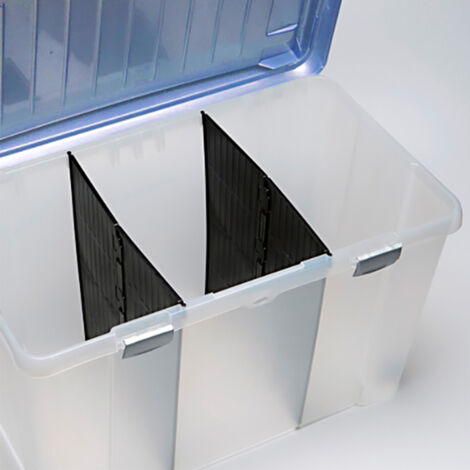 Boîte De Rangement Chaussures Plastique Transparent Avec Trous D'Aération - Empilable Gain De Place - Modèles M Et L