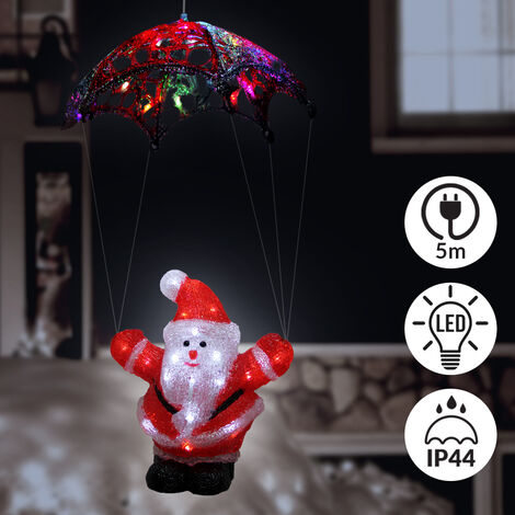 ACTUEL Décoration de Noël en Acrylique Pain d'Épice - 40 cm - 30 LED
