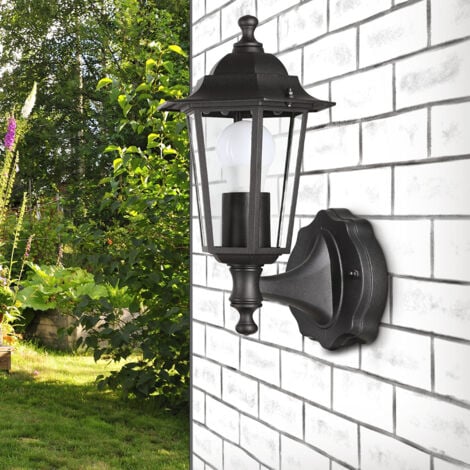 Lampes extérieures mur sol luminaire applique murale jardin capteur mouvement  Applique murale
