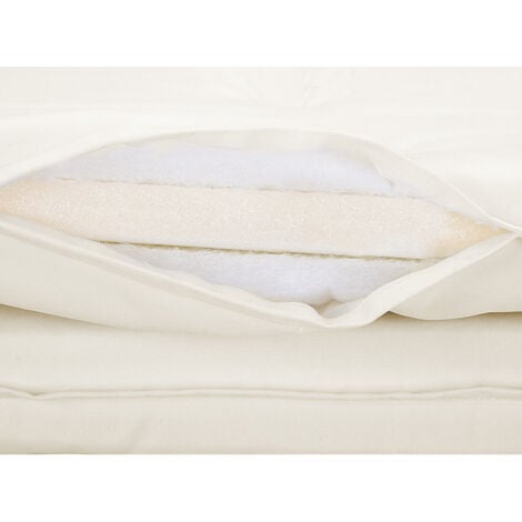 Coussin pour chaise longue pour siège inclinable coussin pour bain de soleil relaxation intérieur extérieur hydrofuge  Bleu