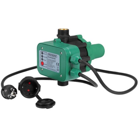 Contrôleur de pression pour pompe - Pressostat 10 bar avec câble Monzana  Câble inclus